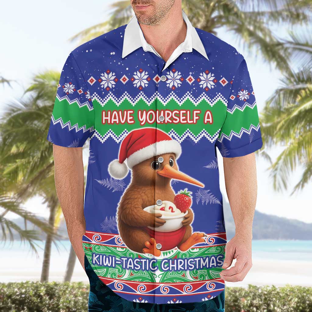 New Zealand Christmas Hawaiian Shirt Have Yourself A Kiwi-tastic Christmas - Aussie Hoodie