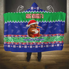 New Zealand Christmas Hooded Blanket Have Yourself A Kiwi-tastic Christmas - Aussie Hoodie