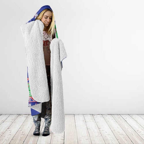 New Zealand Christmas Hooded Blanket Have Yourself A Kiwi-tastic Christmas - Aussie Hoodie