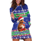 New Zealand Christmas Hoodie Dress Have Yourself A Kiwi-tastic Christmas - Aussie Hoodie
