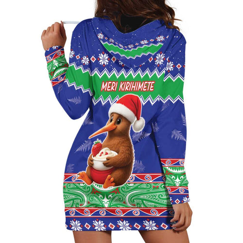New Zealand Christmas Hoodie Dress Have Yourself A Kiwi-tastic Christmas - Aussie Hoodie