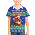 New Zealand Christmas Kid Hawaiian Shirt Have Yourself A Kiwi-tastic Christmas - Aussie Hoodie