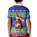 New Zealand Christmas Kid Polo Shirt Have Yourself A Kiwi-tastic Christmas - Aussie Hoodie