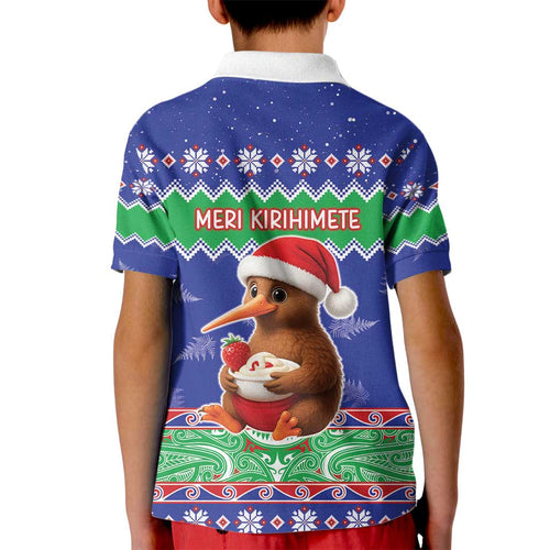 New Zealand Christmas Kid Polo Shirt Have Yourself A Kiwi-tastic Christmas - Aussie Hoodie