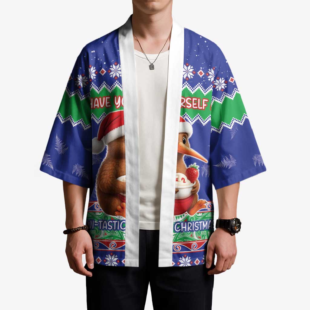 New Zealand Christmas Kimono Have Yourself A Kiwi-tastic Christmas - Aussie Hoodie