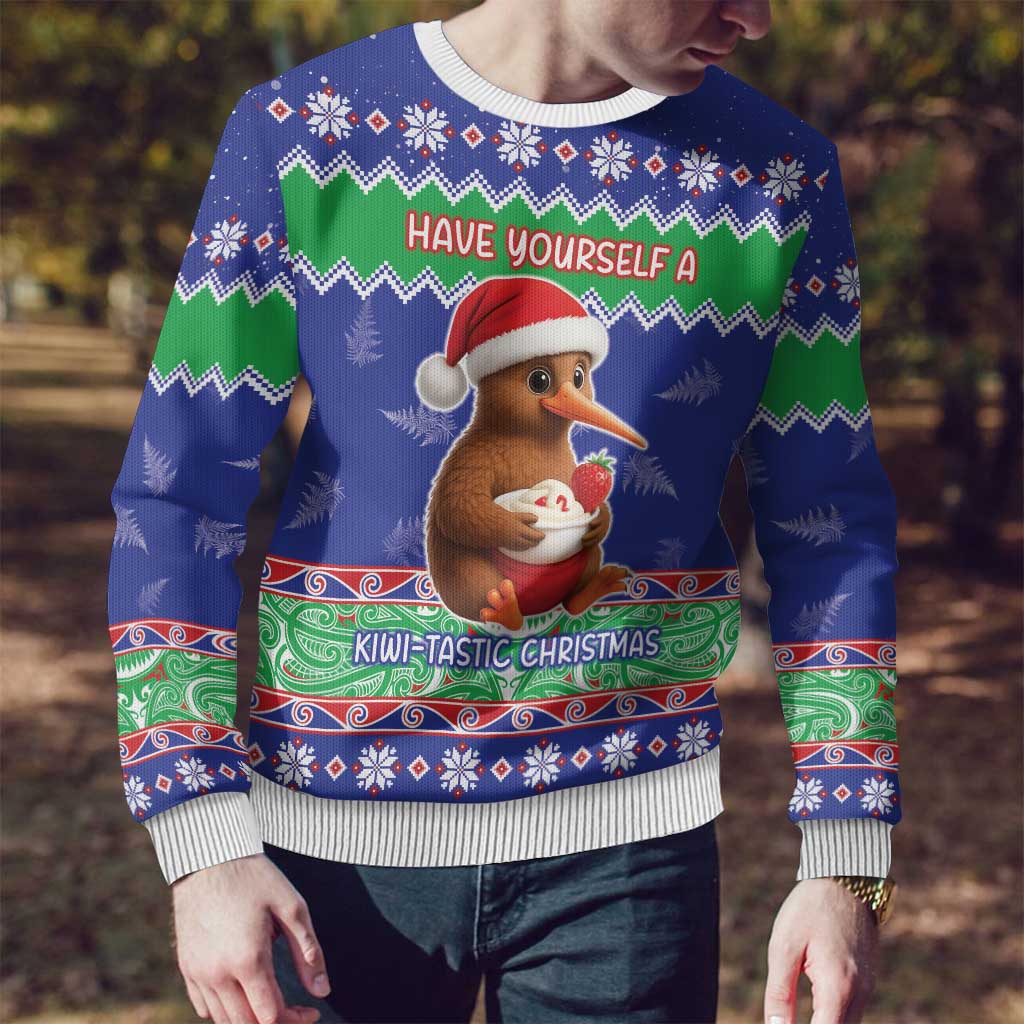 New Zealand Christmas Ugly Christmas Sweater Have Yourself A Kiwi-tastic Christmas - Aussie Hoodie