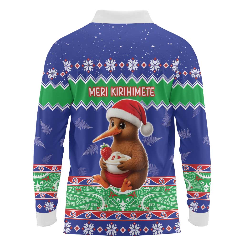 New Zealand Christmas Long Sleeve Polo Shirt Have Yourself A Kiwi-tastic Christmas - Aussie Hoodie