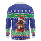 New Zealand Christmas Long Sleeve Polo Shirt Have Yourself A Kiwi-tastic Christmas - Aussie Hoodie