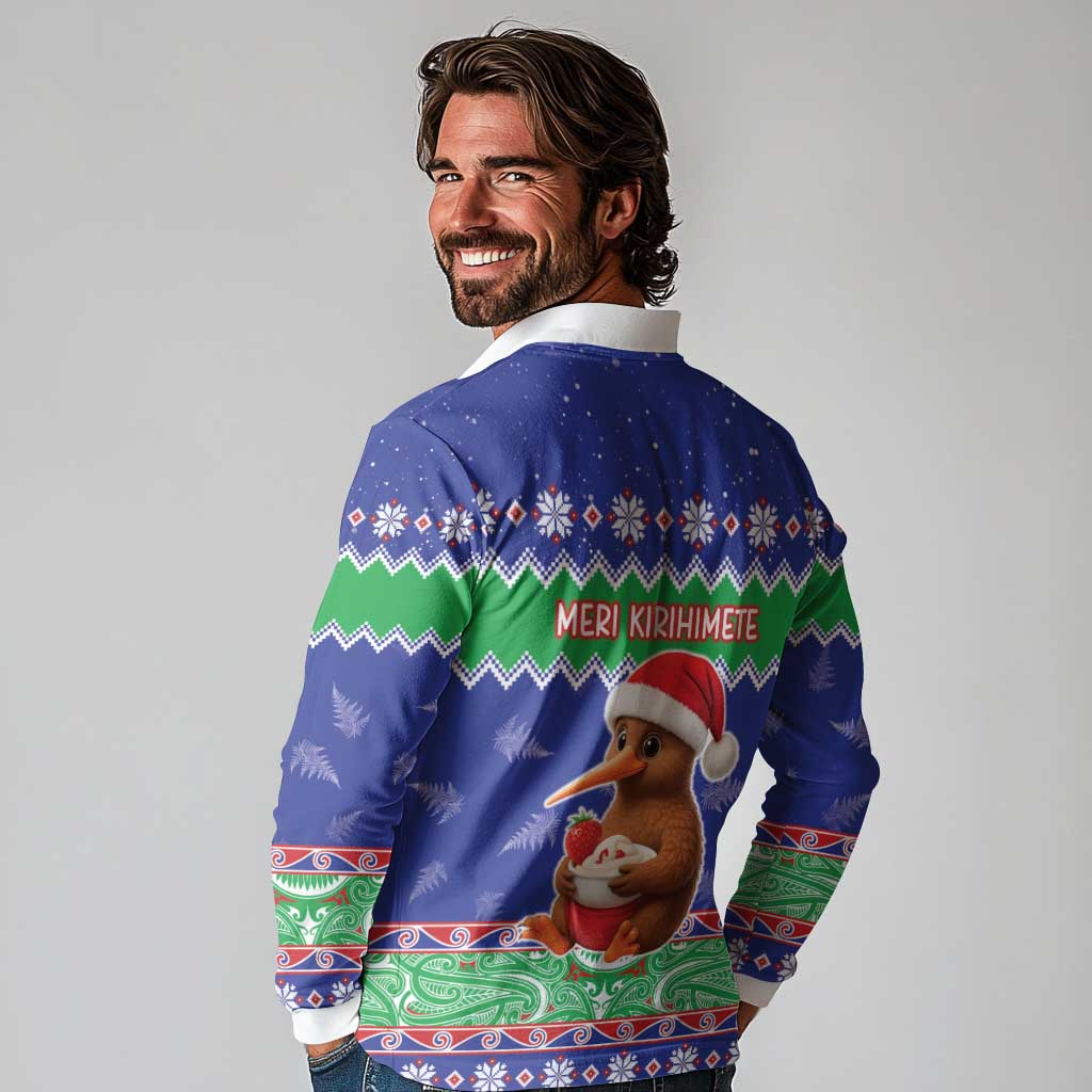 New Zealand Christmas Long Sleeve Polo Shirt Have Yourself A Kiwi-tastic Christmas - Aussie Hoodie