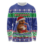 New Zealand Christmas Long Sleeve Shirt Have Yourself A Kiwi-tastic Christmas - Aussie Hoodie