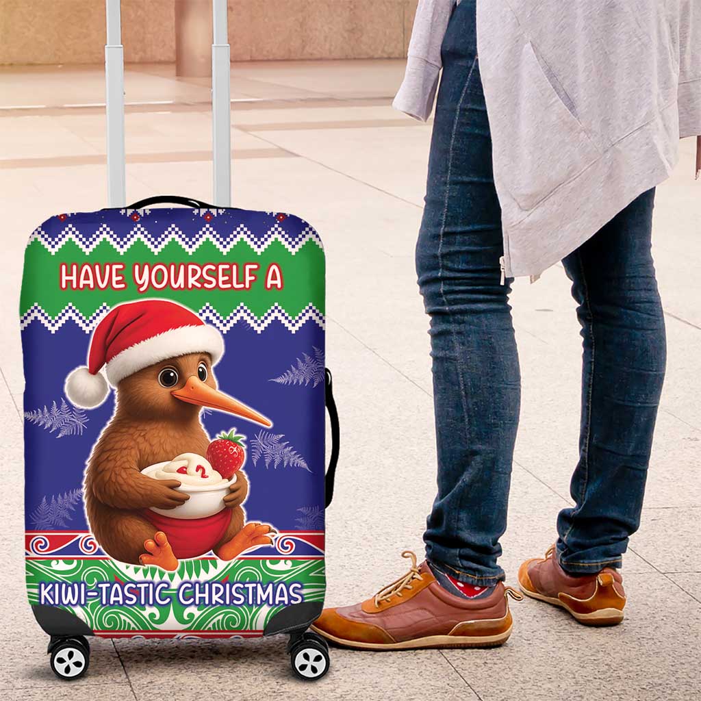 New Zealand Christmas Luggage Cover Have Yourself A Kiwi-tastic Christmas - Aussie Hoodie