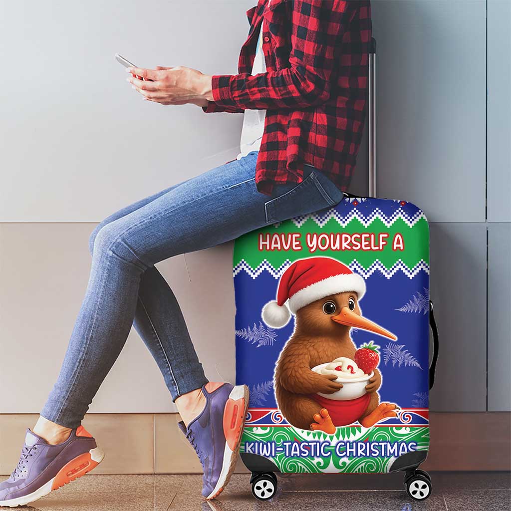 New Zealand Christmas Luggage Cover Have Yourself A Kiwi-tastic Christmas - Aussie Hoodie