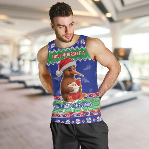 New Zealand Christmas Men Tank Top Have Yourself A Kiwi-tastic Christmas - Aussie Hoodie