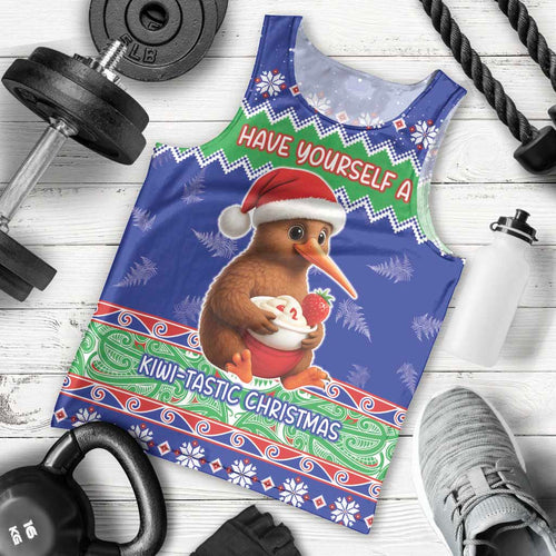 New Zealand Christmas Men Tank Top Have Yourself A Kiwi-tastic Christmas - Aussie Hoodie