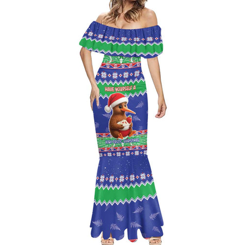 New Zealand Christmas Mermaid Dress Have Yourself A Kiwi-tastic Christmas - Aussie Hoodie