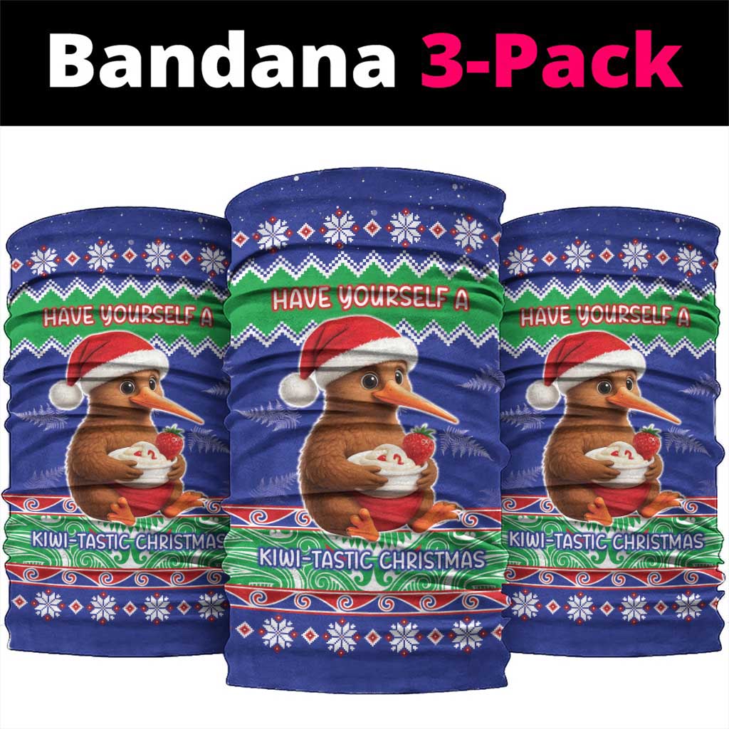 New Zealand Christmas Neck Gaiter Have Yourself A Kiwi-tastic Christmas - Aussie Hoodie