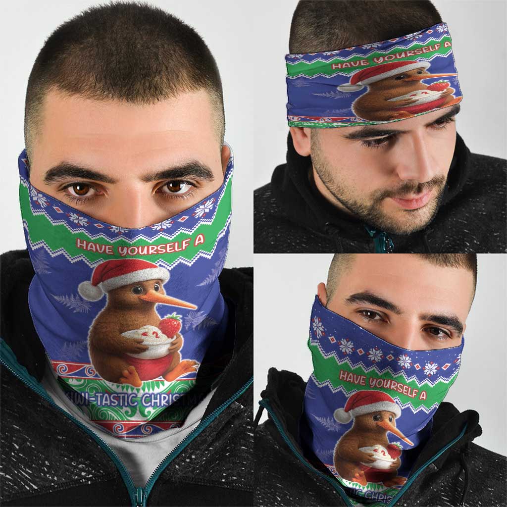 New Zealand Christmas Neck Gaiter Have Yourself A Kiwi-tastic Christmas - Aussie Hoodie