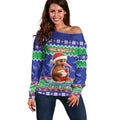 New Zealand Christmas Off Shoulder Sweater Have Yourself A Kiwi-tastic Christmas - Aussie Hoodie