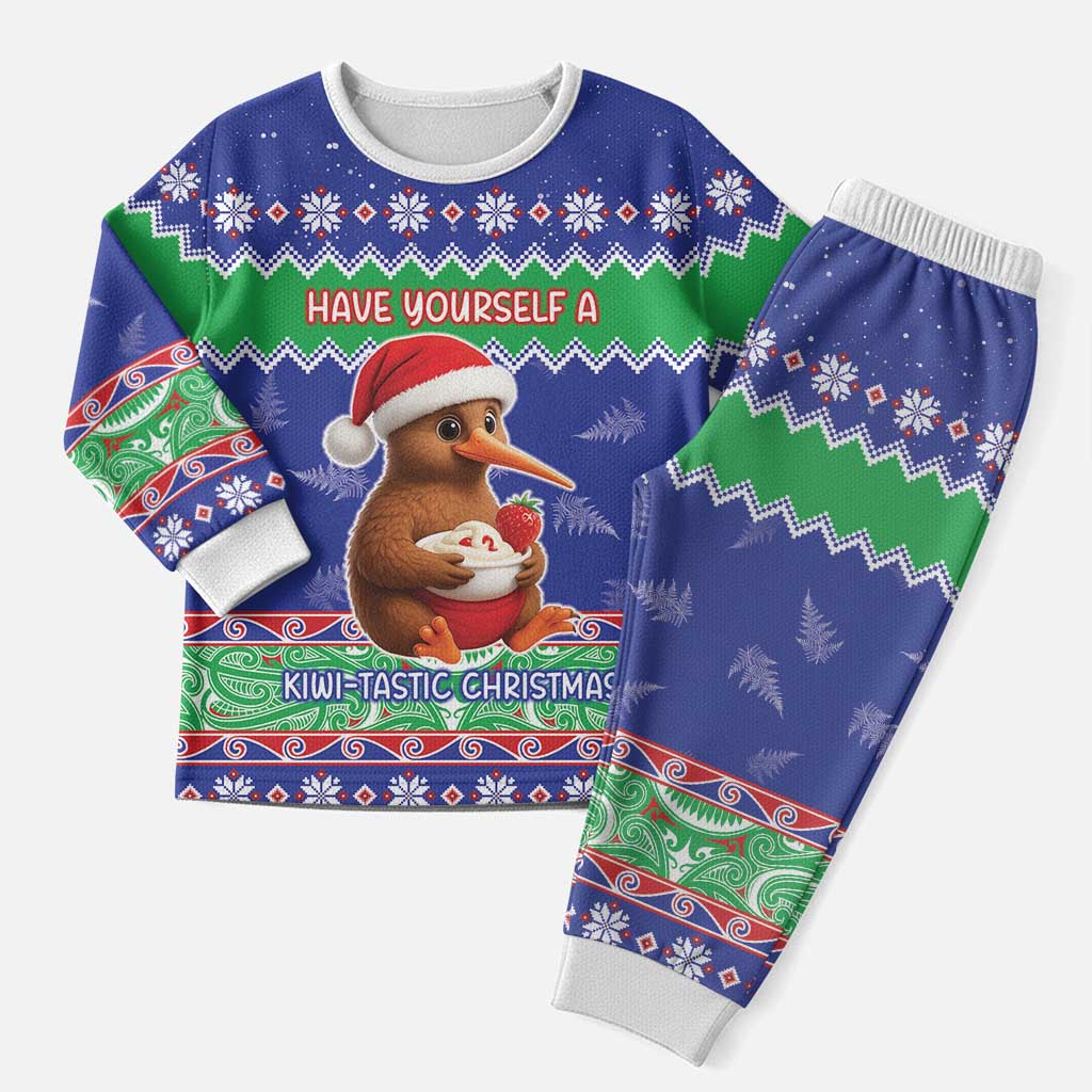 New Zealand Christmas Pajama Set Have Yourself A Kiwi-tastic Christmas - Aussie Hoodie