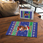 New Zealand Christmas Puzzle Have Yourself A Kiwi-tastic Christmas - Aussie Hoodie