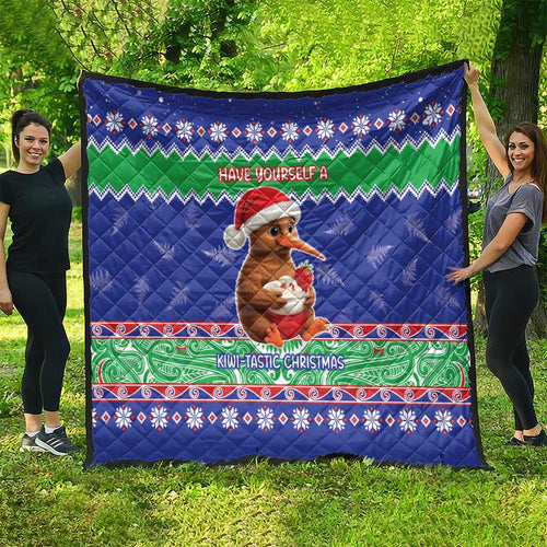 New Zealand Christmas Quilt Have Yourself A Kiwi-tastic Christmas - Aussie Hoodie