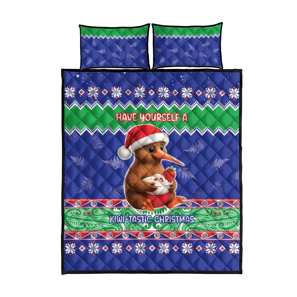 New Zealand Christmas Quilt Bed Set Have Yourself A Kiwi-tastic Christmas - Aussie Hoodie