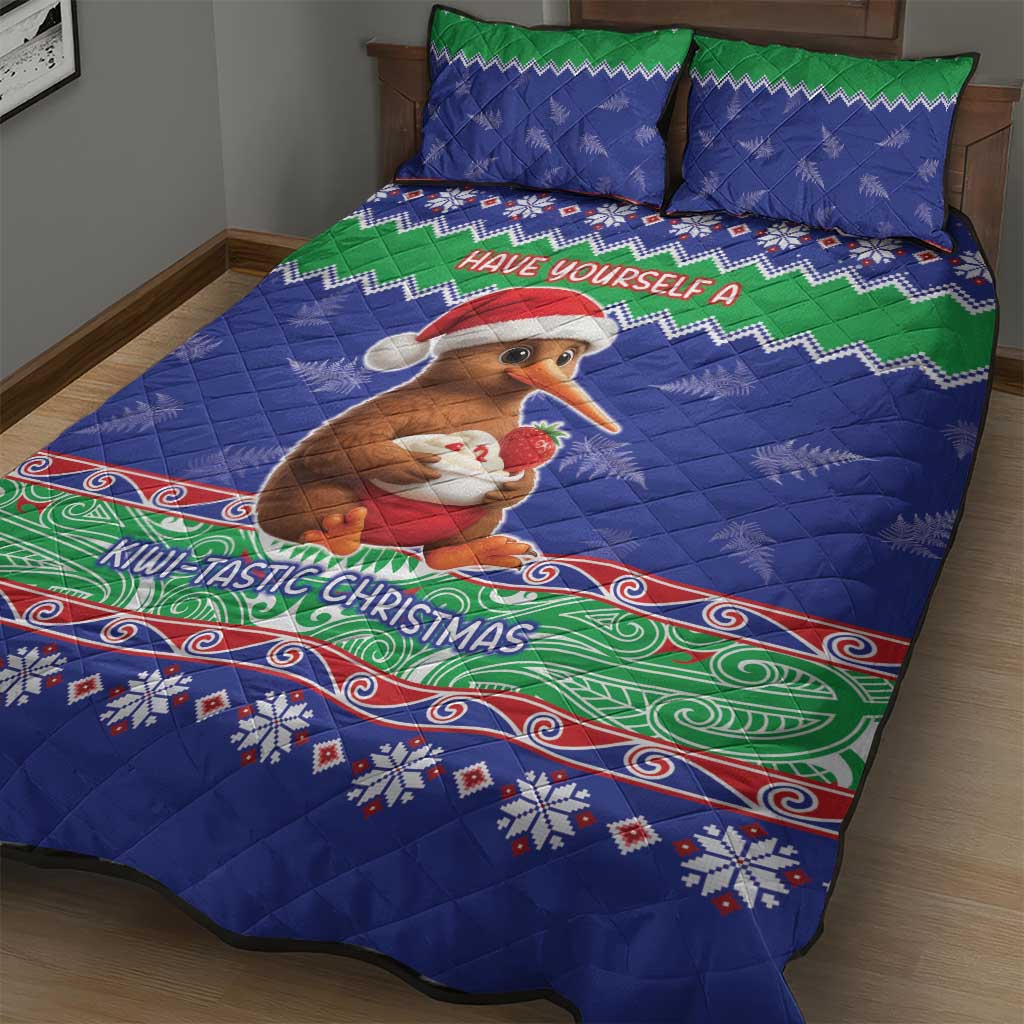 New Zealand Christmas Quilt Bed Set Have Yourself A Kiwi-tastic Christmas - Aussie Hoodie