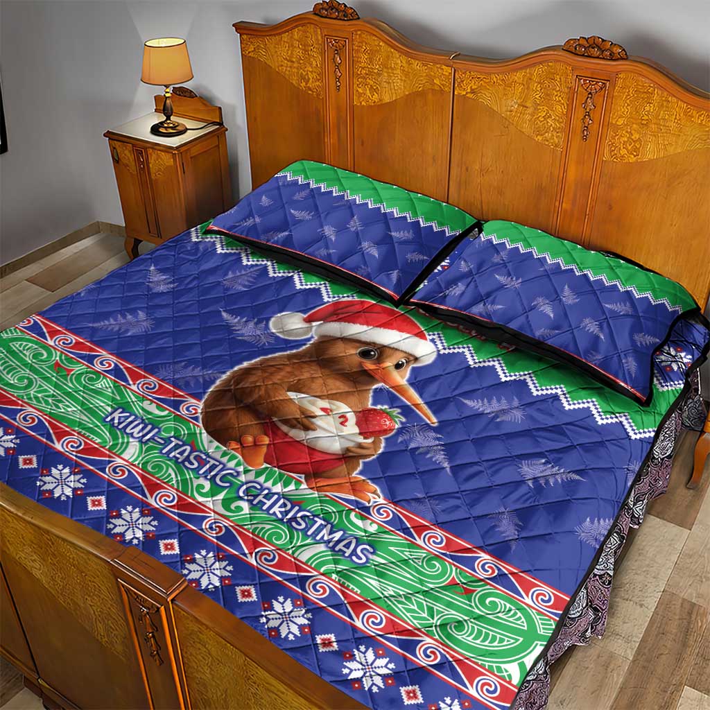 New Zealand Christmas Quilt Bed Set Have Yourself A Kiwi-tastic Christmas - Aussie Hoodie