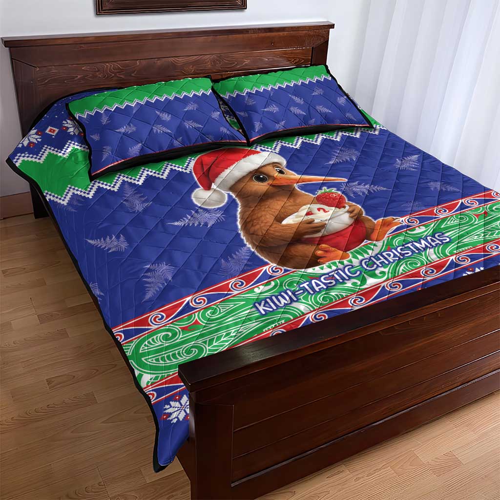 New Zealand Christmas Quilt Bed Set Have Yourself A Kiwi-tastic Christmas - Aussie Hoodie