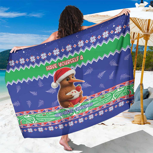 New Zealand Christmas Sarong Have Yourself A Kiwi-tastic Christmas - Aussie Hoodie