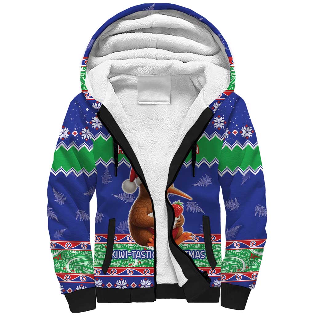 New Zealand Christmas Sherpa Hoodie Have Yourself A Kiwi-tastic Christmas - Aussie Hoodie