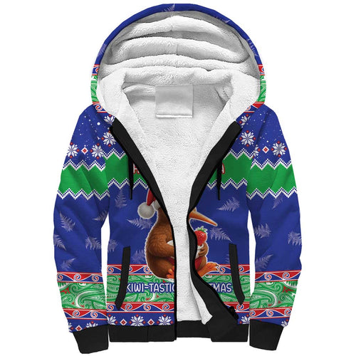 New Zealand Christmas Sherpa Hoodie Have Yourself A Kiwi-tastic Christmas - Aussie Hoodie