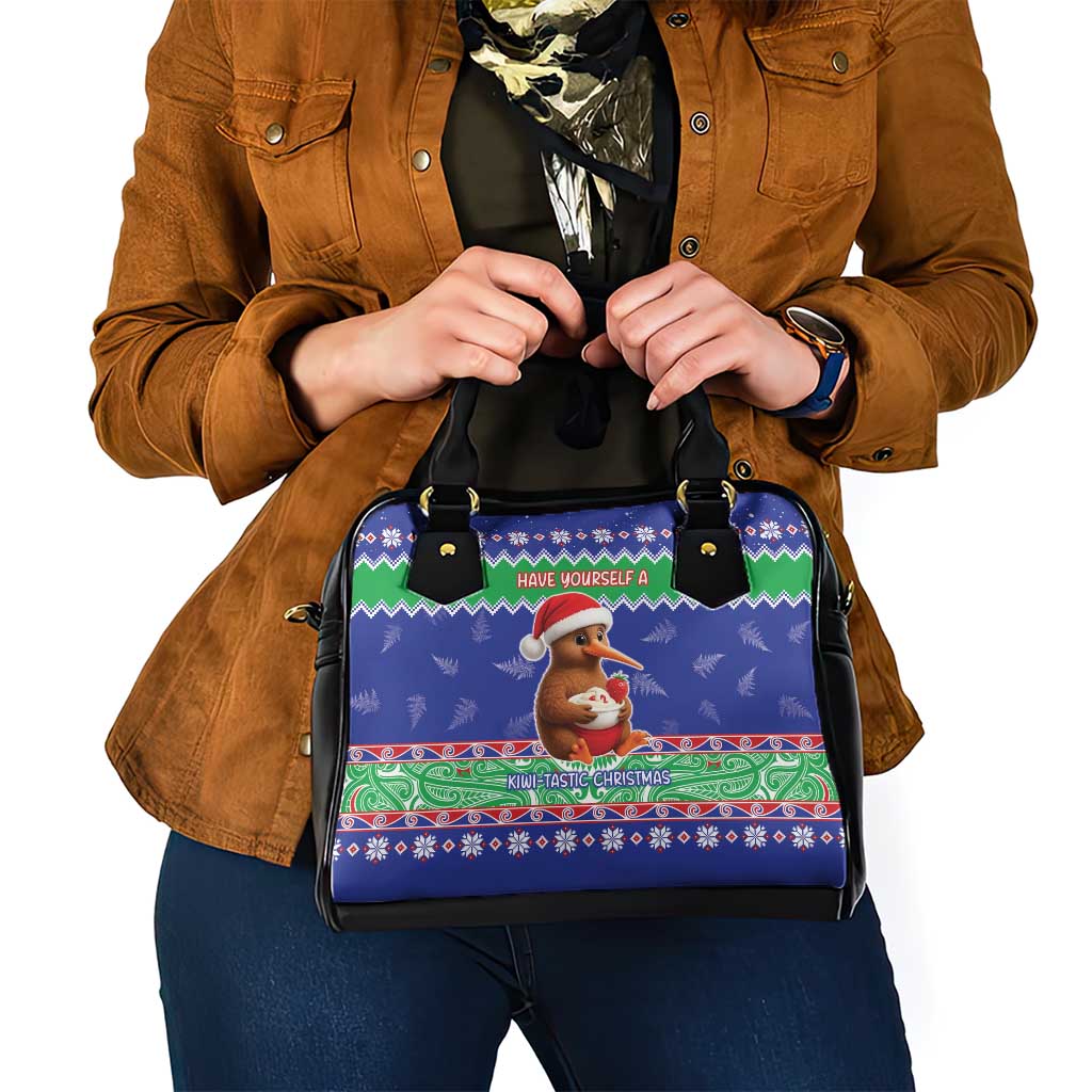 New Zealand Christmas Shoulder Handbag Have Yourself A Kiwi-tastic Christmas - Aussie Hoodie