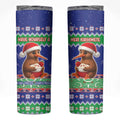 New Zealand Christmas Skinny Tumbler Have Yourself A Kiwi-tastic Christmas - Aussie Hoodie