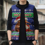 New Zealand Christmas Sleeveless Puffer Jacket Have Yourself A Kiwi-tastic Christmas - Aussie Hoodie