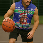 New Zealand Christmas Sleeveless Zip Hoodie Have Yourself A Kiwi-tastic Christmas LT05