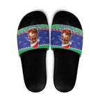 New Zealand Christmas Slide Sandals Have Yourself A Kiwi-tastic Christmas - Aussie Hoodie