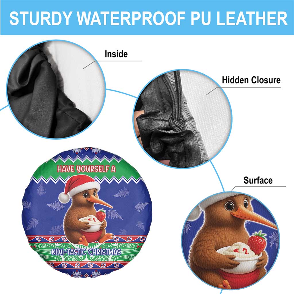 New Zealand Christmas Spare Tire Cover Have Yourself A Kiwi-tastic Christmas - Aussie Hoodie