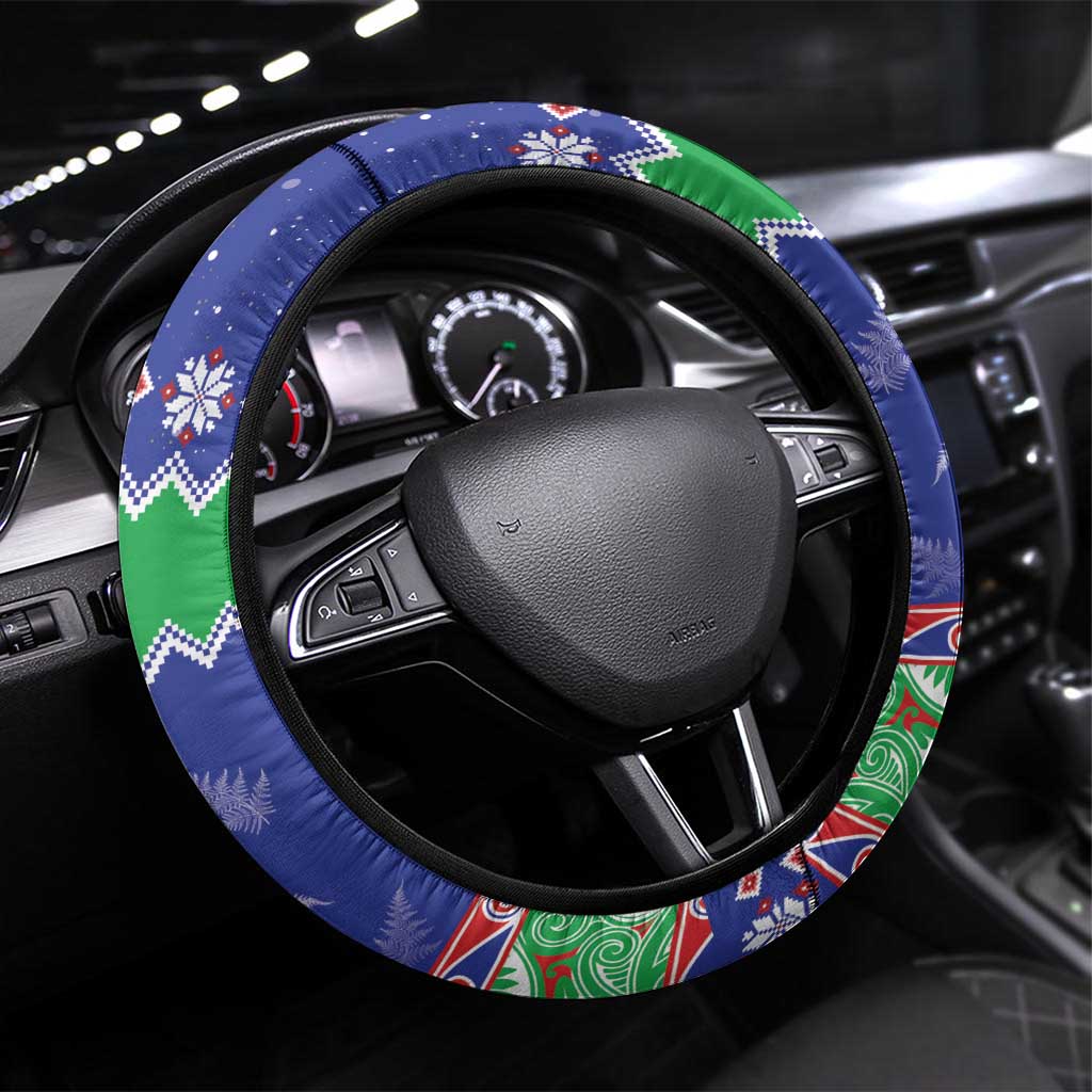New Zealand Christmas Steering Wheel Cover Have Yourself A Kiwi-tastic Christmas - Aussie Hoodie