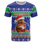 New Zealand Christmas T Shirt Have Yourself A Kiwi-tastic Christmas - Aussie Hoodie