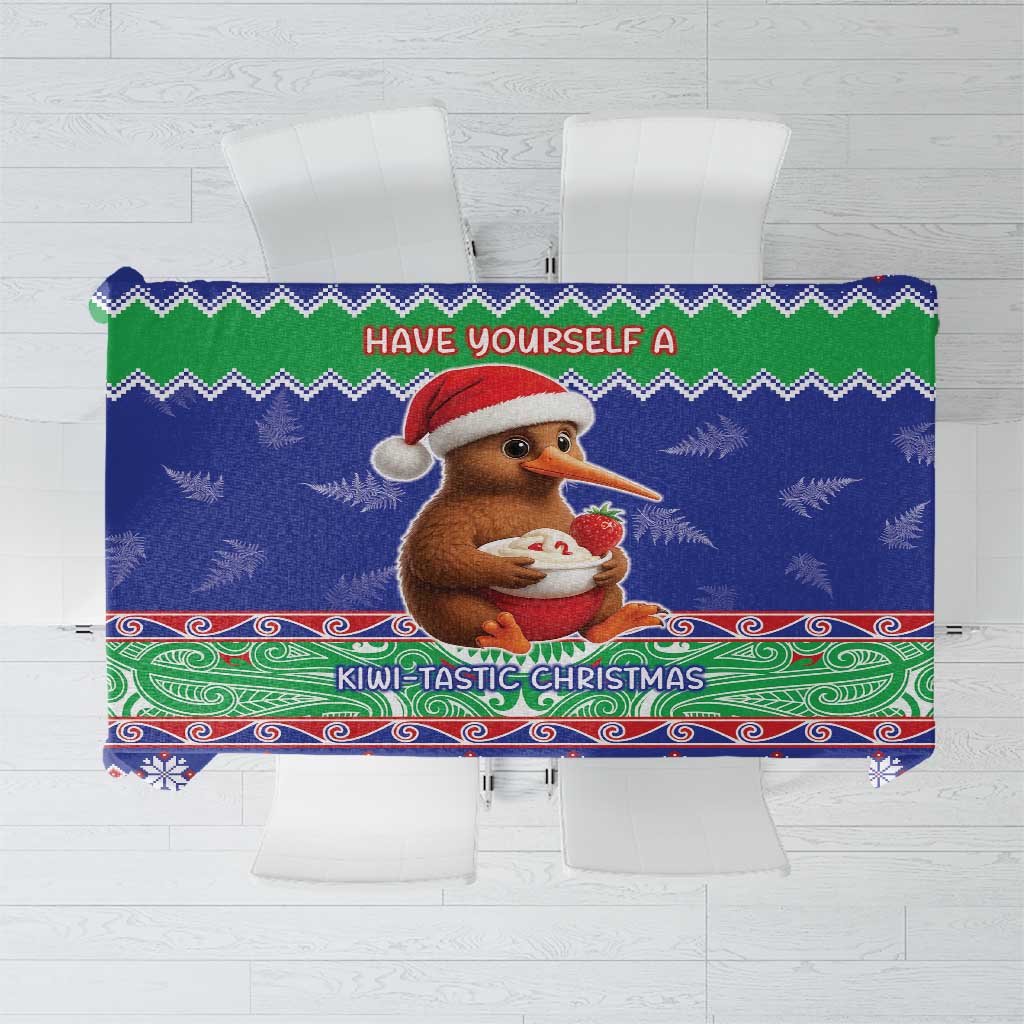 New Zealand Christmas Tablecloth Have Yourself A Kiwi-tastic Christmas - Aussie Hoodie