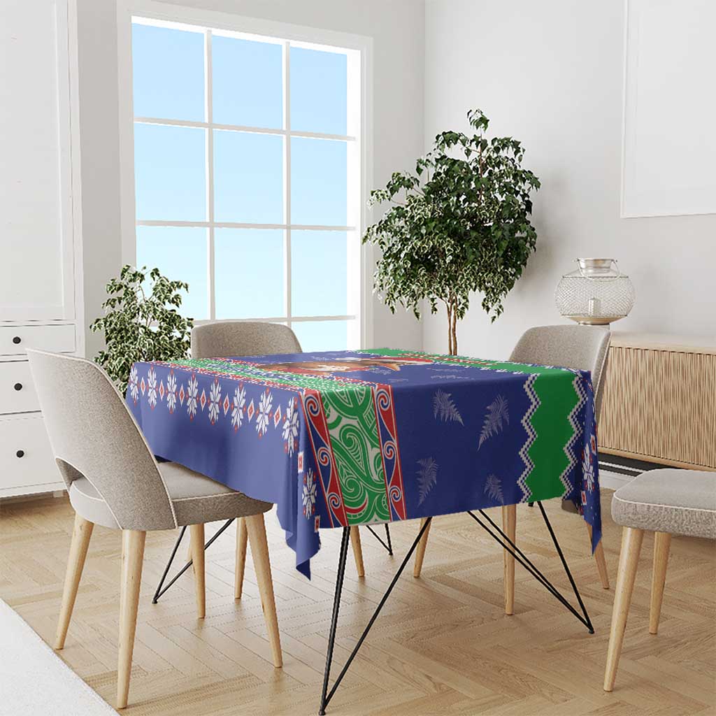 New Zealand Christmas Tablecloth Have Yourself A Kiwi-tastic Christmas - Aussie Hoodie