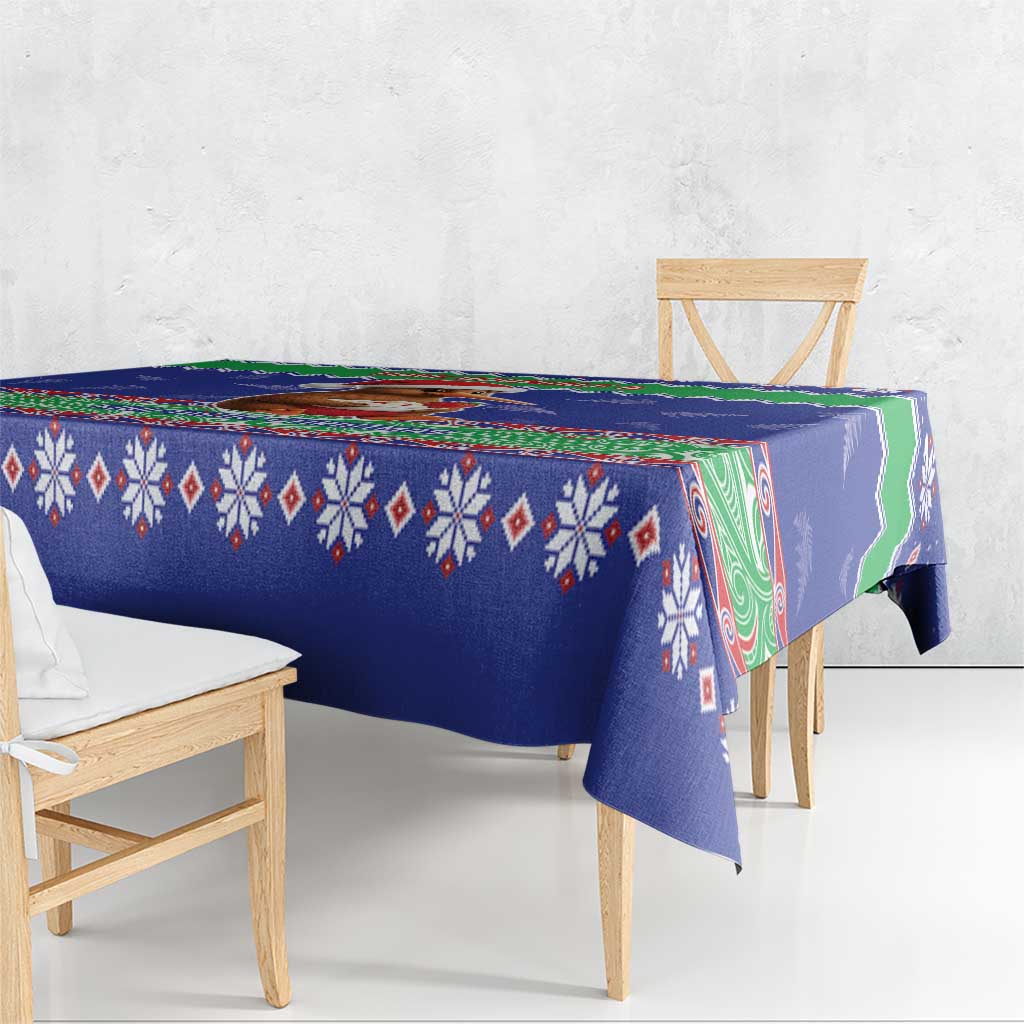 New Zealand Christmas Tablecloth Have Yourself A Kiwi-tastic Christmas - Aussie Hoodie