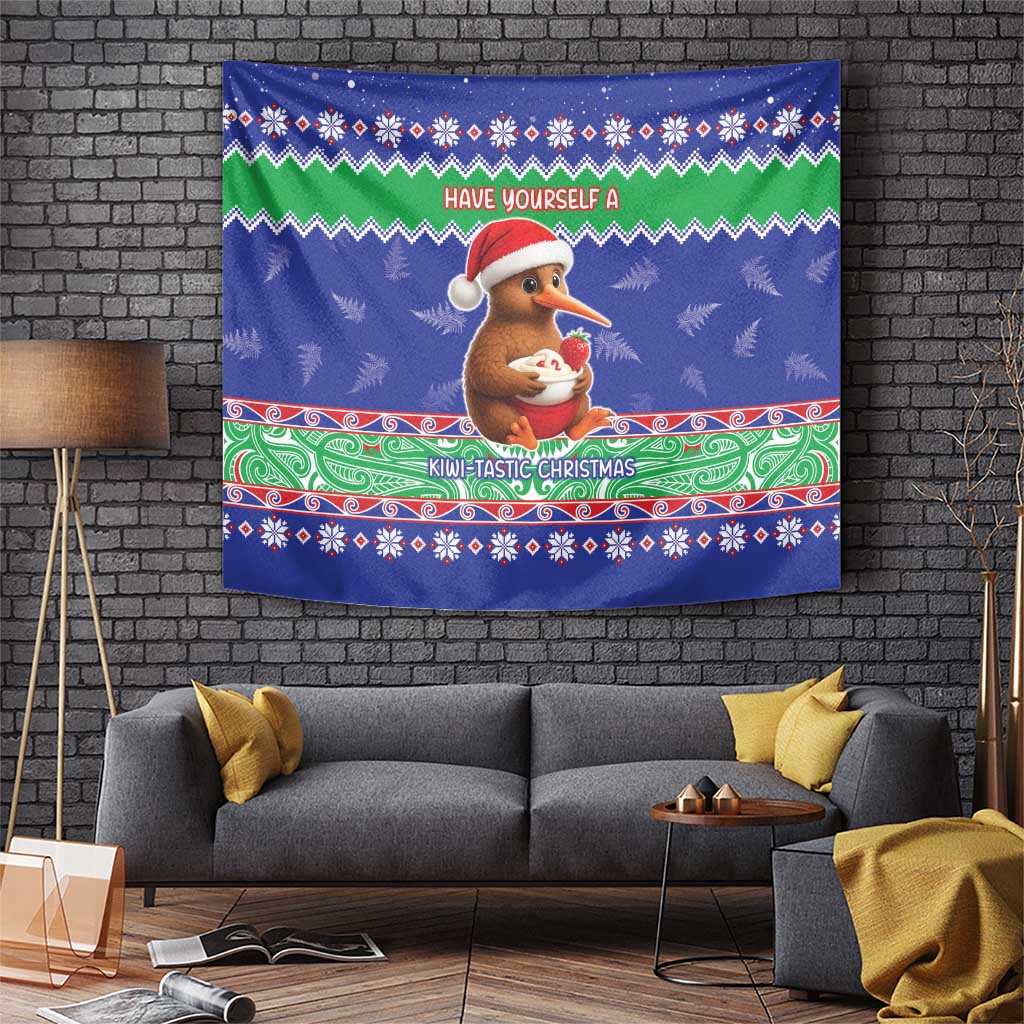 New Zealand Christmas Tapestry Have Yourself A Kiwi-tastic Christmas - Aussie Hoodie