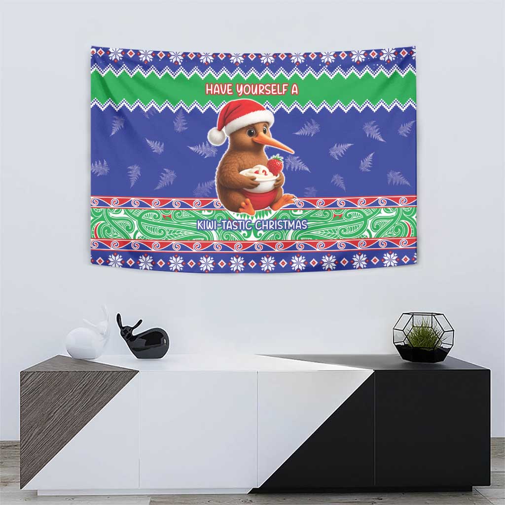New Zealand Christmas Tapestry Have Yourself A Kiwi-tastic Christmas - Aussie Hoodie