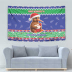 New Zealand Christmas Tapestry Have Yourself A Kiwi-tastic Christmas - Aussie Hoodie