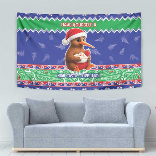 New Zealand Christmas Tapestry Have Yourself A Kiwi-tastic Christmas - Aussie Hoodie