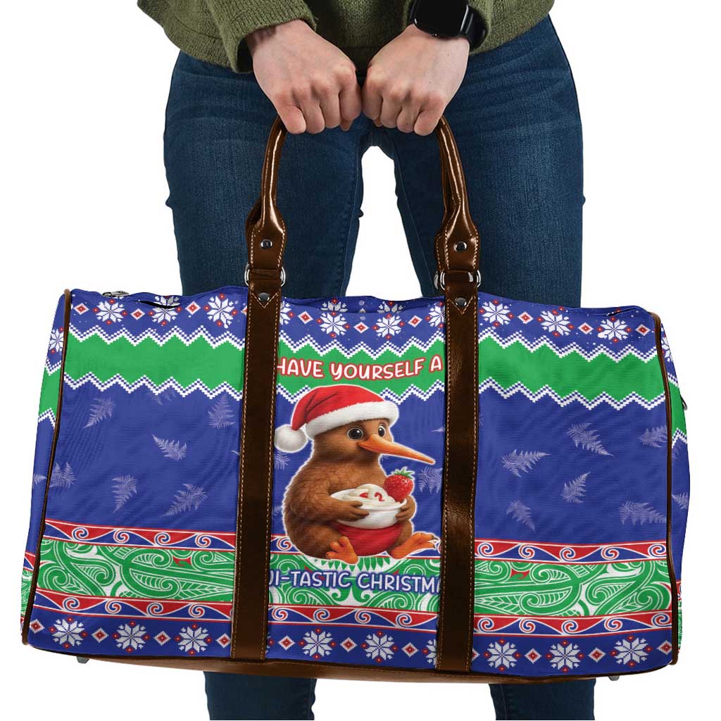 New Zealand Christmas Travel Bag Have Yourself A Kiwi-tastic Christmas - Aussie Hoodie