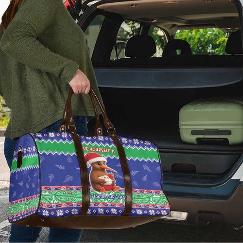 New Zealand Christmas Travel Bag Have Yourself A Kiwi-tastic Christmas - Aussie Hoodie
