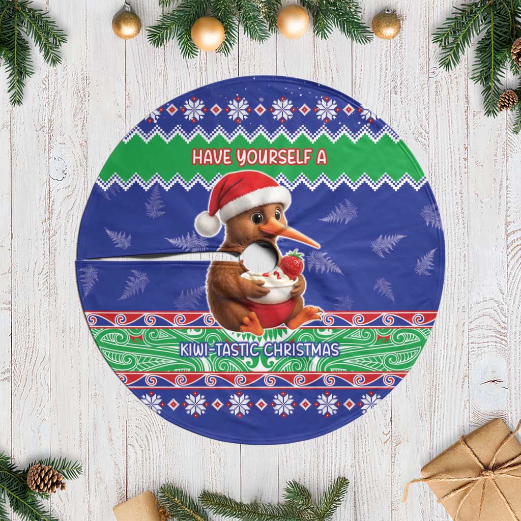 New Zealand Christmas Tree Skirt Have Yourself A Kiwi-tastic Christmas - Aussie Hoodie